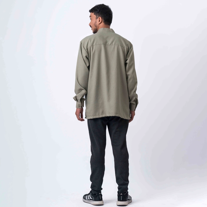 Product image Koko Pria Katun Madinah - RAMI Leek Green S all variant